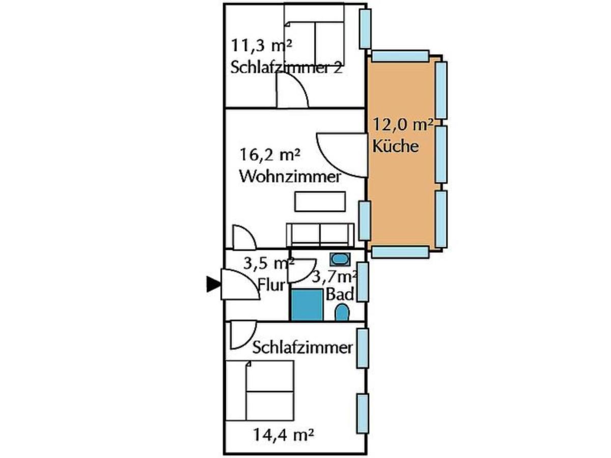 Villa Flora Χέρινγκσντορφ Εξωτερικό φωτογραφία